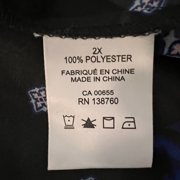 Penningtons Sheer Printed Bathing suit Coverup - Picture 7 of 7